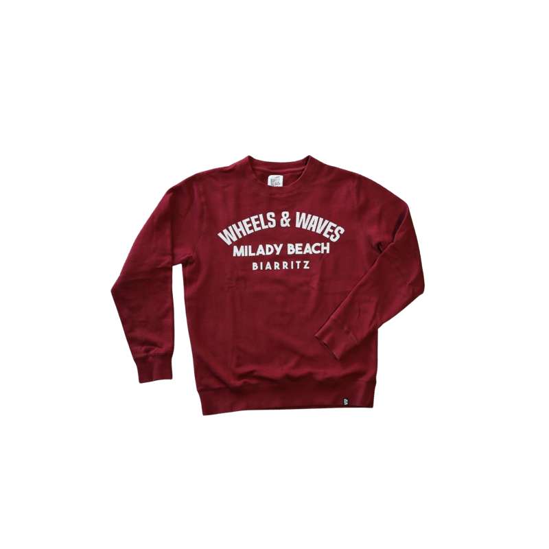 Sweat Milady Col Rond Logo