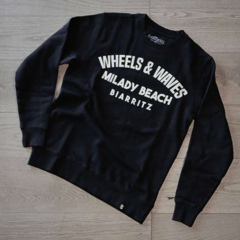 Sweat Milady Col Rond Logo