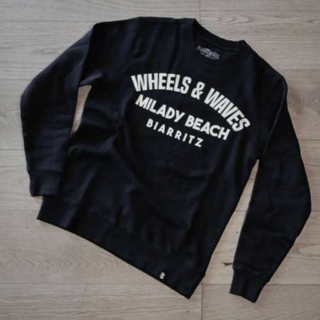 Sweat Milady Col Rond Logo