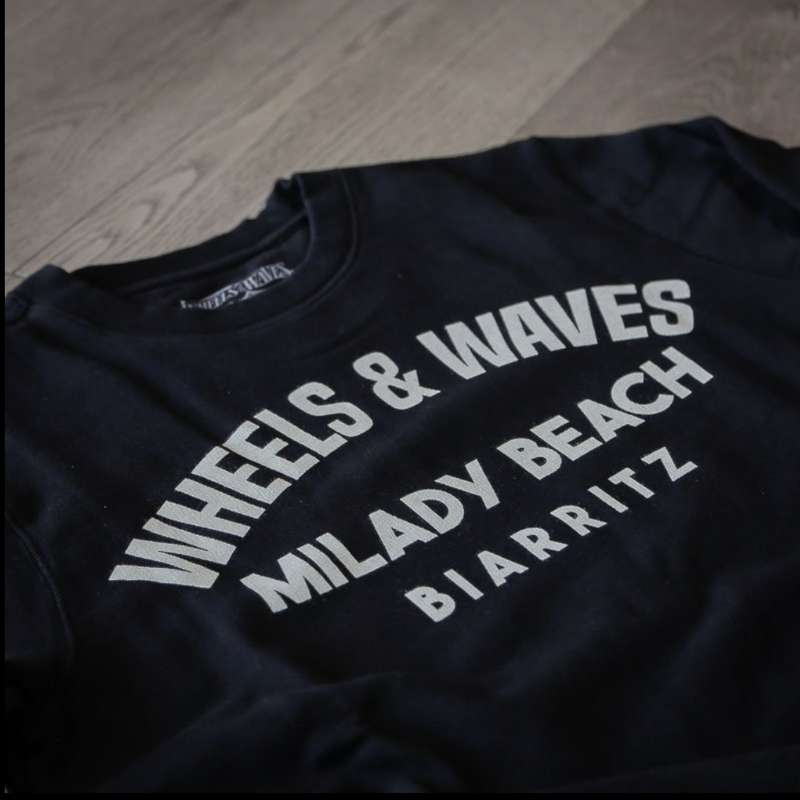 Sweat Milady Col Rond Logo