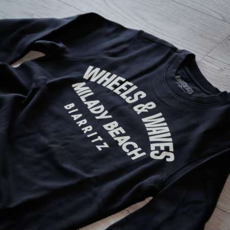 Sweat Milady Col Rond Logo