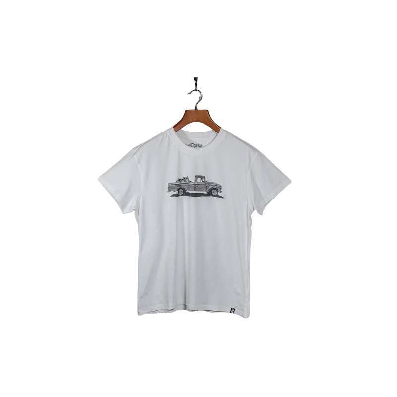 Tee-shirt F250 Mc Jersey Logo Blanc Print Poitrine