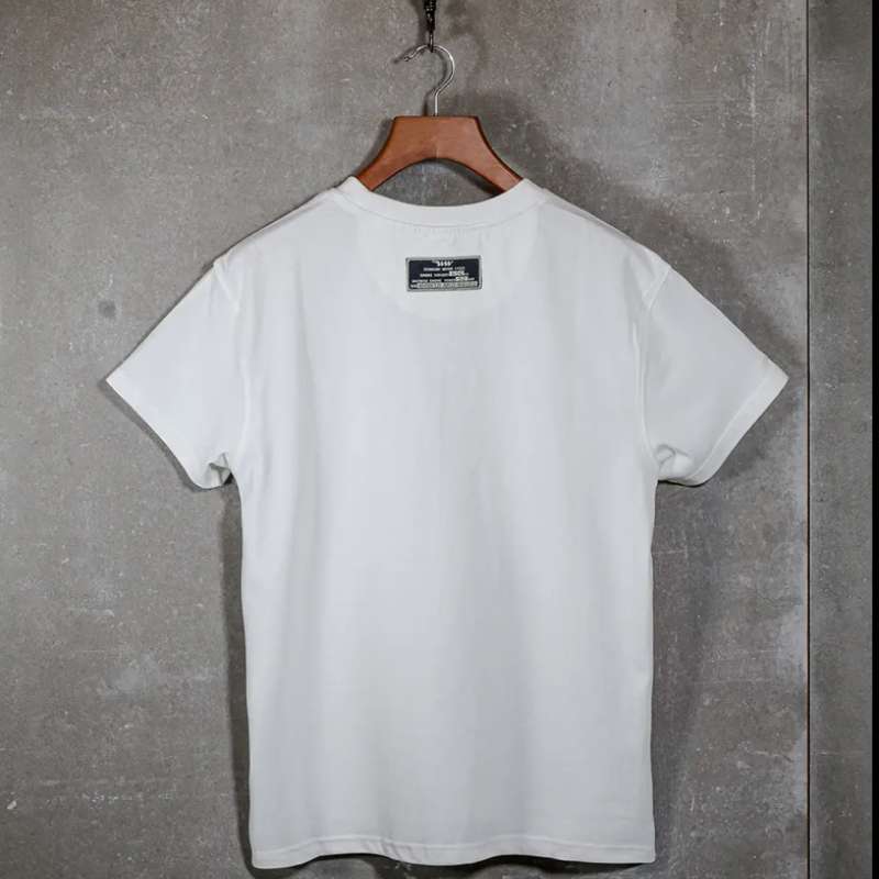 Tee-shirt F250 Mc Jersey Logo Blanc Print Poitrine