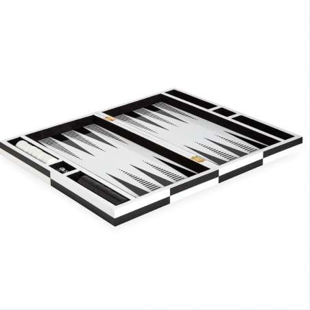 Op Art Backgammon Set