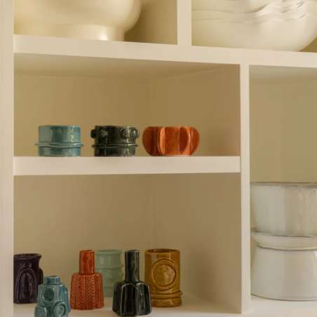 Vase Ass/6 Glazed Molly
