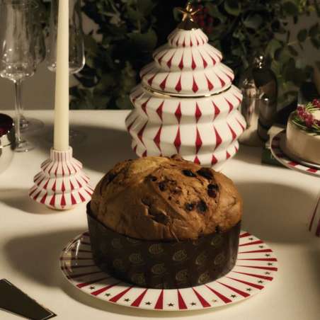 Plat Panettone Porcelaine