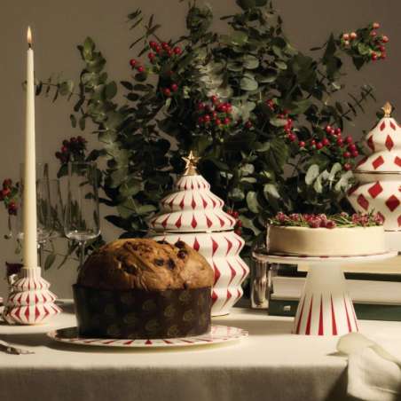 Plat Panettone Porcelaine