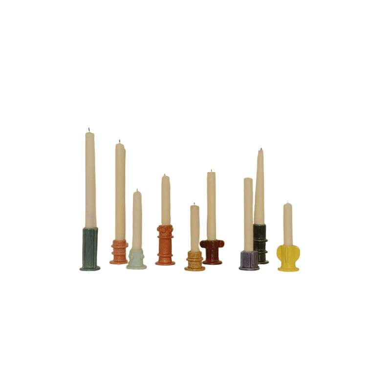 Candle Holder 04 Beige Molly