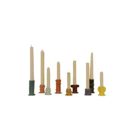 Candle Holder 04 Beige Molly