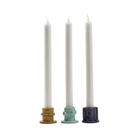 Candle Holder 04 Beige Molly