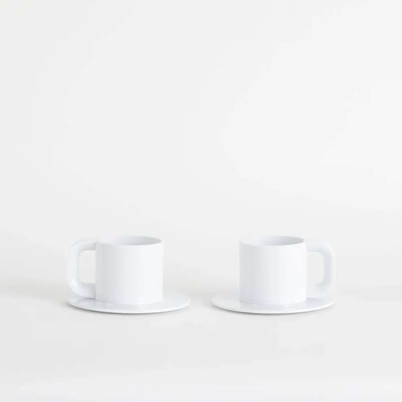 Set De 6 Tasses Et Soucoupes