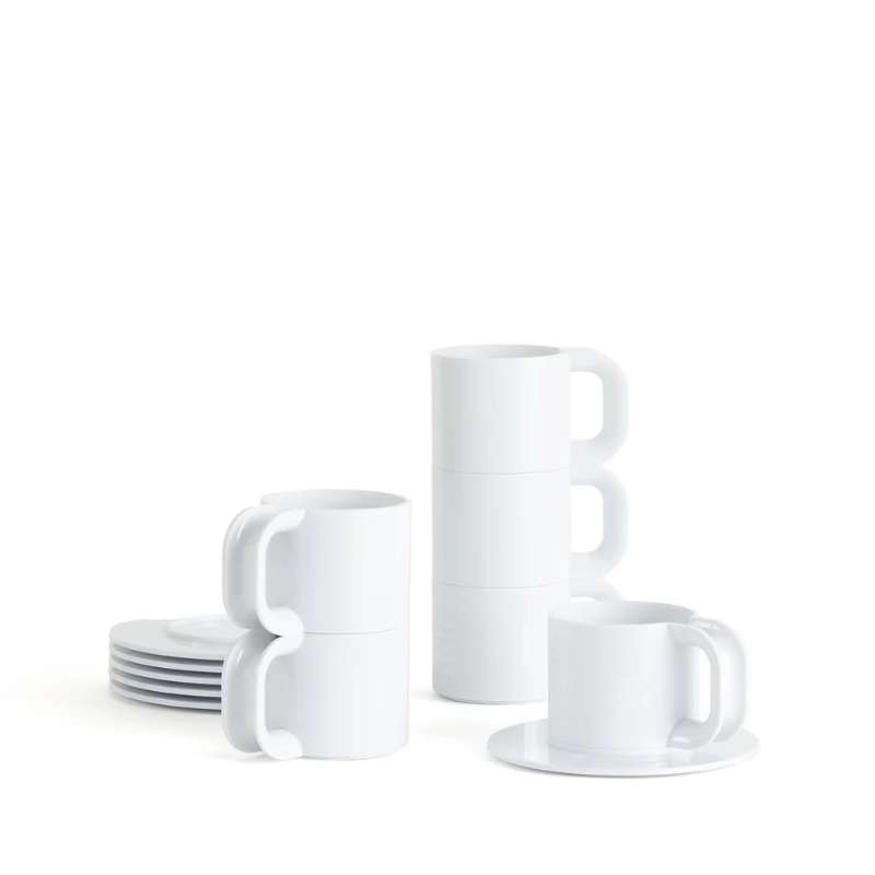Set De 6 Tasses Et Soucoupes