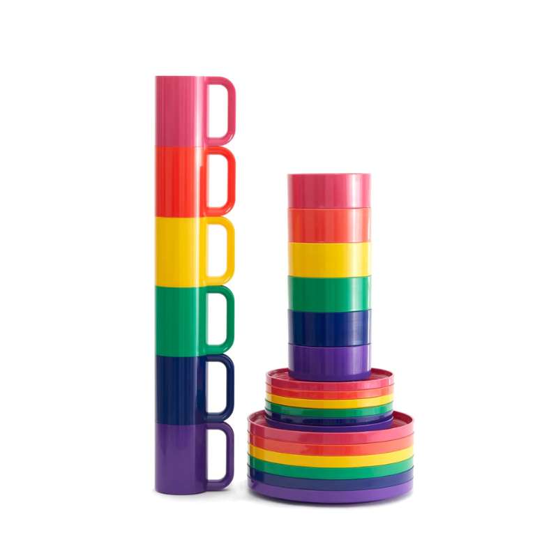 Set De 6 Grandes Assiettes
