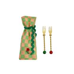 Set De 2 Fourchettes Gold