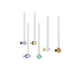 Set 2 Straws Marine Garden