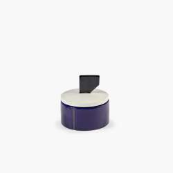 Scented Candle L Blue Black Ca