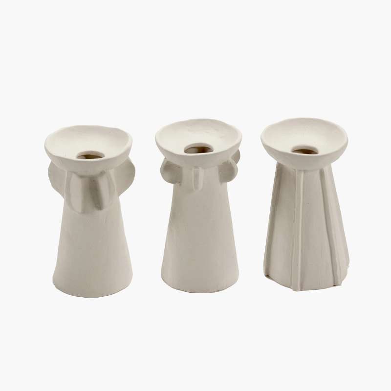 Vase Ass/3 Beige Molly