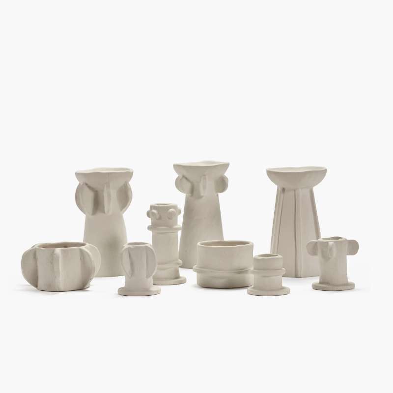 Vase Ass/3 Beige Molly