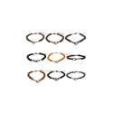 Bracelet Pierre Ronde You Monte Sur Fil Avec Macrame