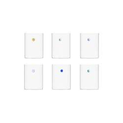 Set 6 Glass Soleil
