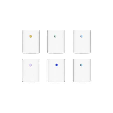 Set 6 Glass Soleil