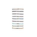 Bracelet Pierre Rondelle Turn Monte Sur Fil Avec Macrame