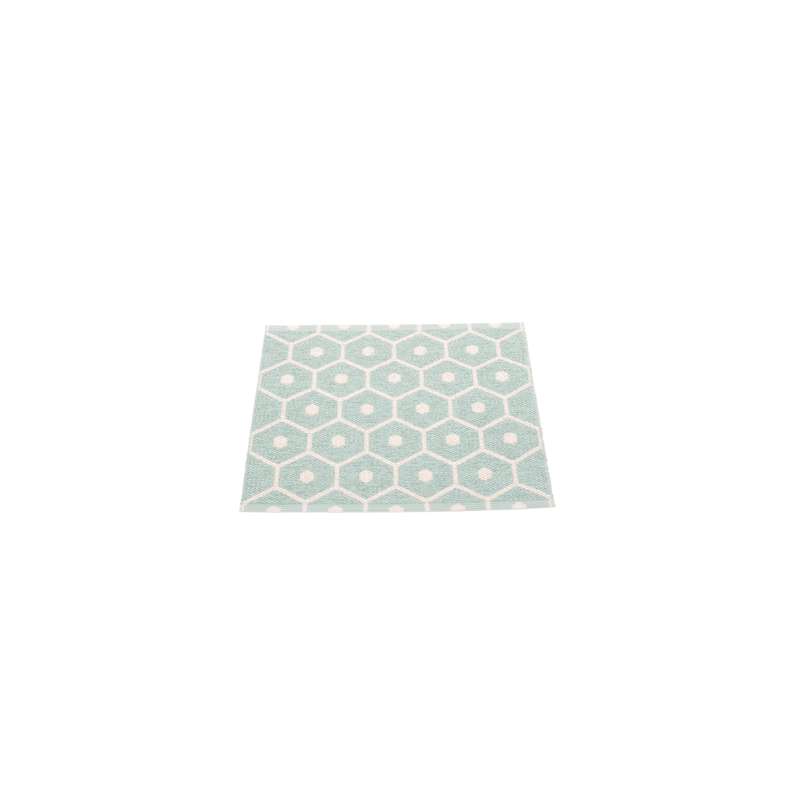 HONEY Pale Turquoise - Petit tapis - 70 x 60 cm– Pappelina