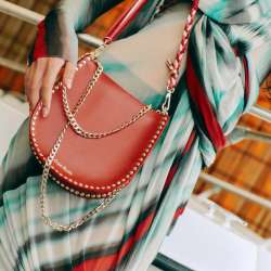 Oro Sac En Cuir Clou / Stitch