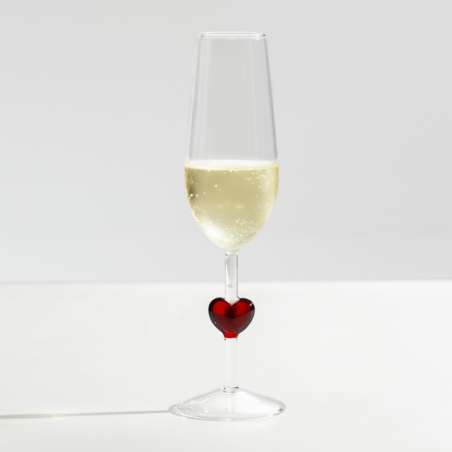 Set De 2 Stem Glass Cuore Tumbler Cuore
