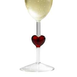 Set De 2 Stem Glass Cuore Tumbler Cuore