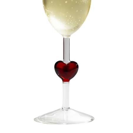 Set De 2 Stem Glass Cuore Tumbler Cuore