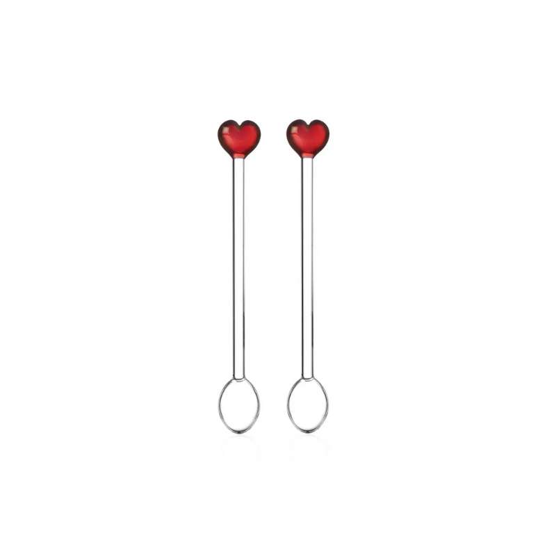 Set De 2 Spoon Cuore Tumbler Cuore