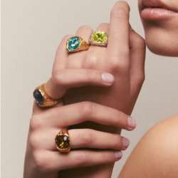 Anillo Amalfi Turquesa
