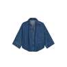 Blouse Denim Kimono Cotton
