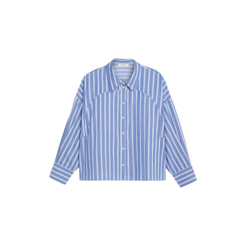 Blouse Shirt Stripe