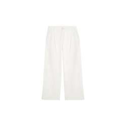 Wide Leg Jeans White Denim