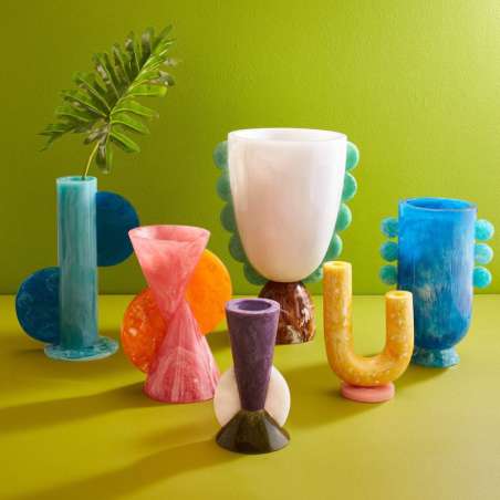 Como Disc Urn Vase