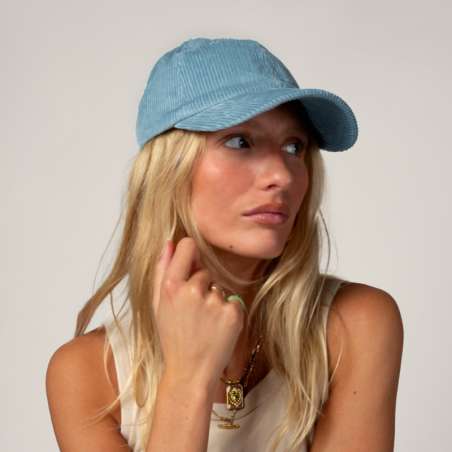 CASQUETTE EN VELOURS CÔTELÉ MIXTE - CÔTELÉ