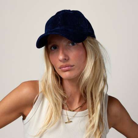 CASQUETTE EN VELOURS CÔTELÉ MIXTE - CÔTELÉ