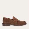 Mocassin Semelle CrepeBout Arrondi, Surpiqures