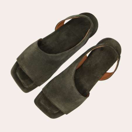 Mocassin Semelle CrepeBout Arrondi, Surpiqures