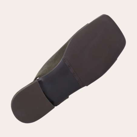 Mocassin Semelle CrepeBout Arrondi, Surpiqures