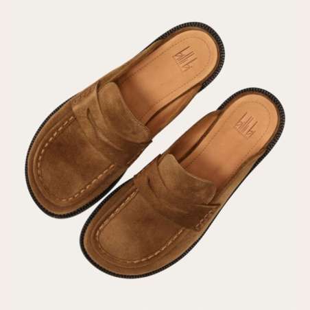 Mocassin à Enfiler Decoupe Sur Le Devant