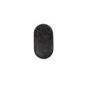 Plateau Oval En Marbre Noir