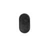 Plateau Oval En Marbre Noir