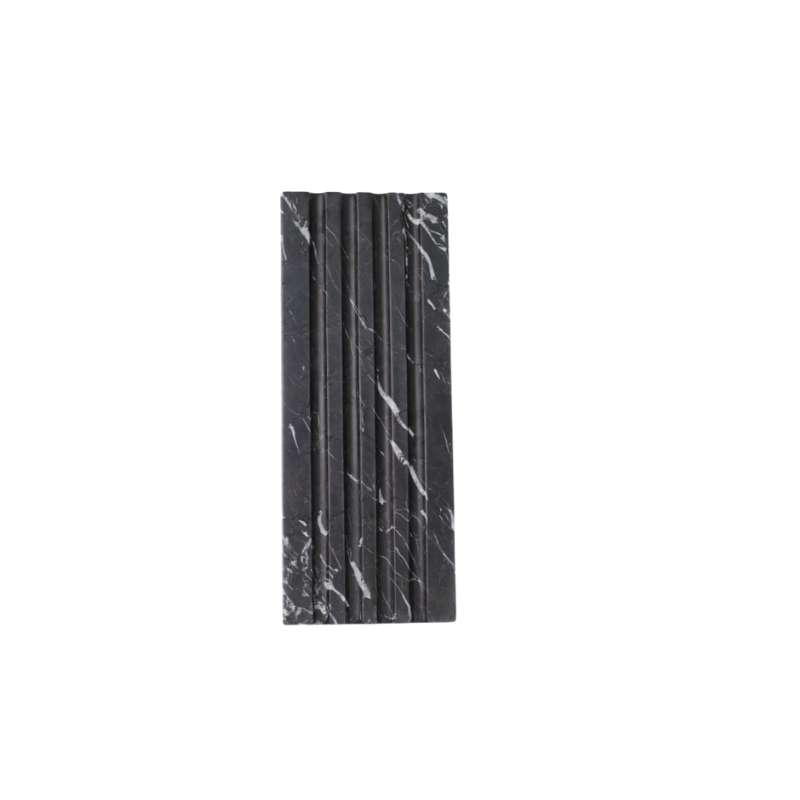 Grand Porte Savon Sirius En Marbre Noir