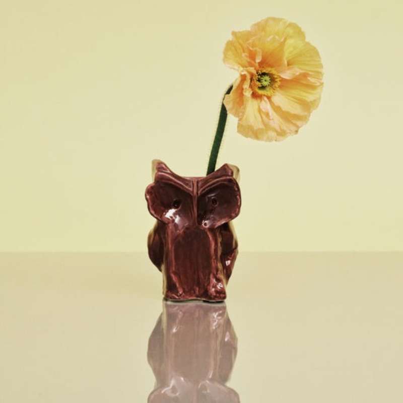 Owl Vase After Midnight