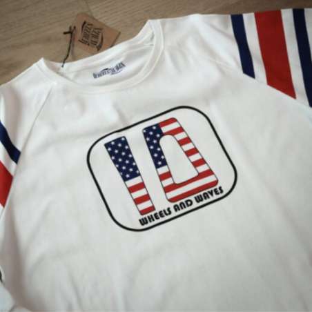 Tee-shirt Horney Mk2 Col Rond Print Poitrine/dos/manches