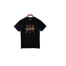 Tee-shirt Lightning Mc Col Rond Print Poitrine