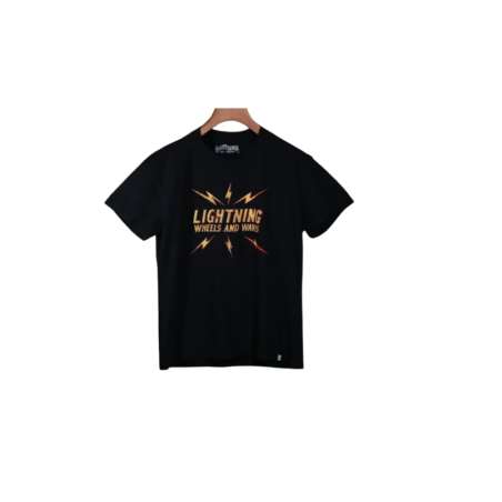Tee-shirt Lightning Mc Col Rond Print Poitrine